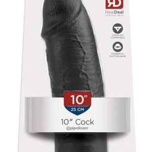 King Cock - Hyperrealistischer Naturdildo Black