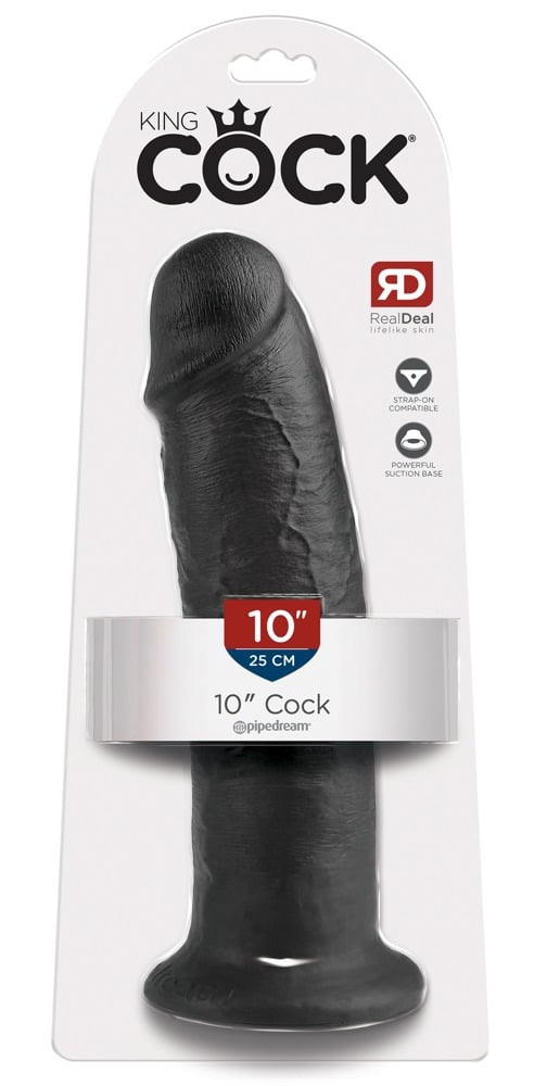 King Cock - Hyperrealistischer Naturdildo Black