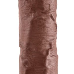 King Cock Realistischer Dildo | Mit Saugfuß | Strap-on kompatibel Brown