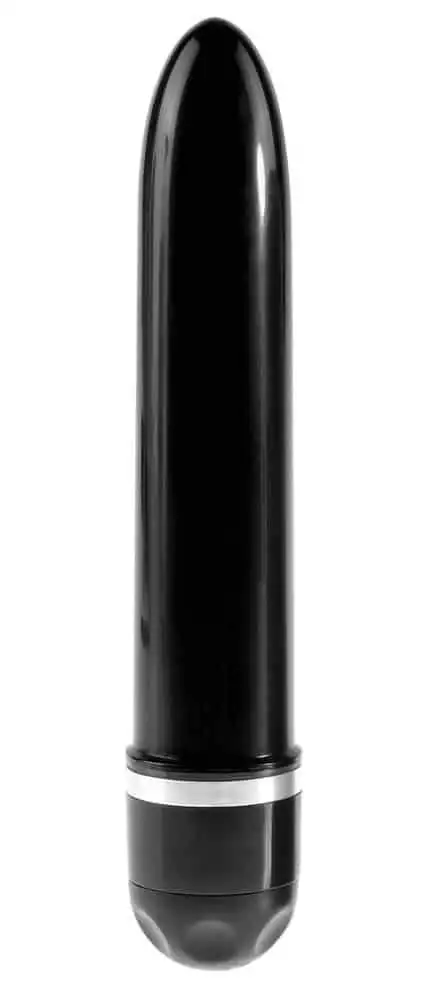 King Cock Naturvibrator - Stiffy mit Vibrobullet | Wasserdicht | Multispeed-Vibration Flesh