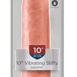 King Cock Naturvibrator - Stiffy mit Multispeed-Vibration (31 cm) Light