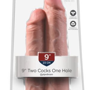 King Cock Doppeldildo - Realistisches Design, starke Stimulation