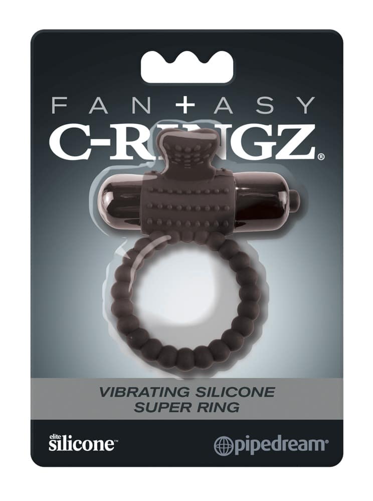 Fantasy C-Ringz - Vibrating Silicone Super R