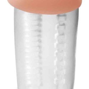 Pipedream Extreme Toyz PET Deluxe Masturbator Hautfarben hell/Transparent