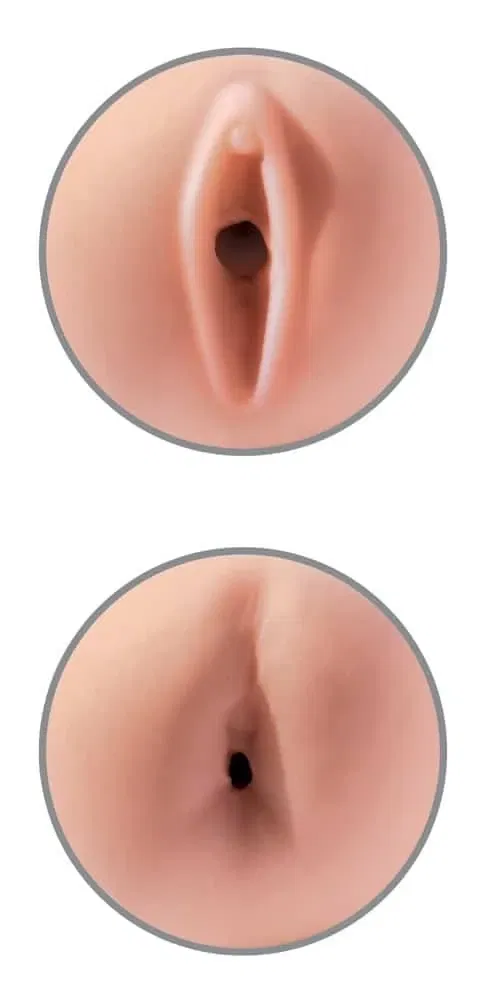 Pipedream Extreme Toyz - Intensiver Masturbator Hautfarben hell/Schwarz