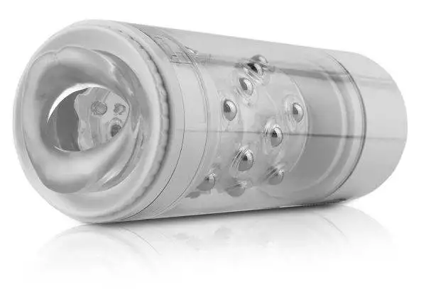 Pipedream Extreme Toyz - Roto-Bator Mund, Masturbator mit Rotation Transparent/Weiß Pipedream Extreme Toyz - Roto-Bator Mund, Masturbator mit Rotation Transparent/Weiß