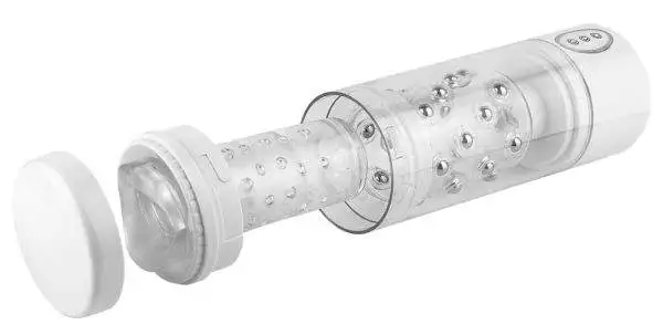 Pipedream Extreme Toyz - Roto-Bator Mund, Masturbator mit Rotation Transparent/Weiß Pipedream Extreme Toyz - Roto-Bator Mund, Masturbator mit Rotation Transparent/Weiß