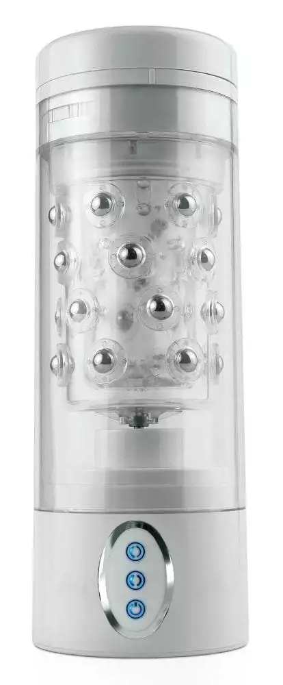 Pipedream Extreme Toyz - Roto-Bator Mund, Masturbator mit Rotation Transparent/Weiß Pipedream Extreme Toyz - Roto-Bator Mund, Masturbator mit Rotation Transparent/Weiß