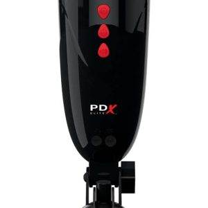 PDX Elite Dirty Talk Masturbator Schwarz/Hautfarben hell/Rot PDX Elite Dirty Talk Masturbator Schwarz/Hautfarben hell/Rot – Bild 3