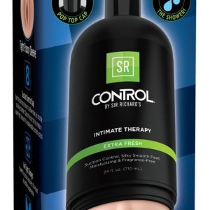 Sir Richard's Control - Intimate Therapy Extra Fre, Diskreter Masturbator im Shampoo-Flaschen-Design Hautfarben hell/Schwarz