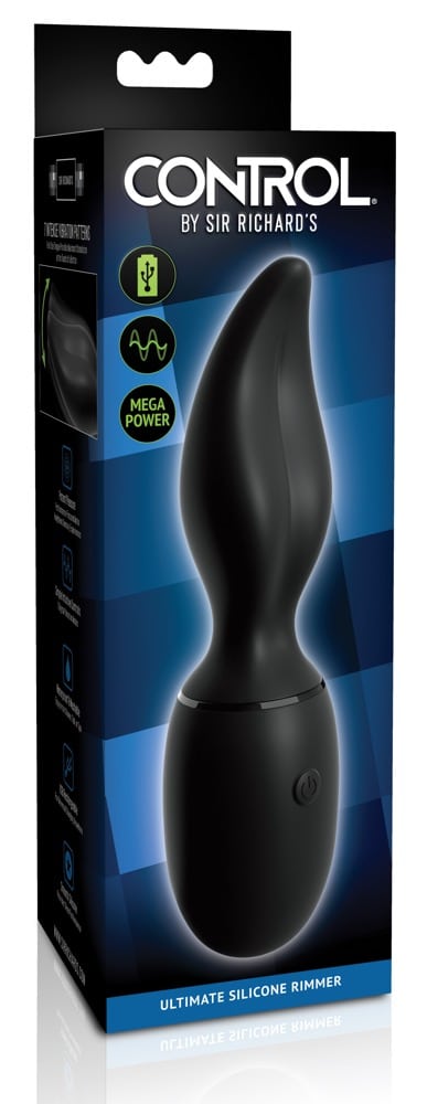 Sir Richard's Control Ultimate Silicone Rimmer - 7 Vibrationsmodi, wasserdicht, inkl. USB-Ladekabel