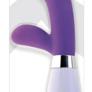 Classix G-Spot Rabbit - Rabbitvibrator mit 10 Vibrationsmodi Lila/Weiß/Silber