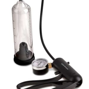 Pump Worx Potenz-Pumpe: Extra starkes Vakuum Transparent/Schwarz