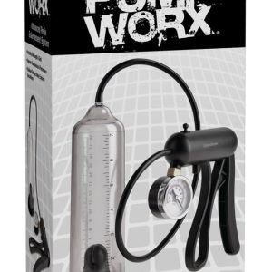 Pump Worx Potenz-Pumpe: Extra starkes Vakuum Transparent/Schwarz