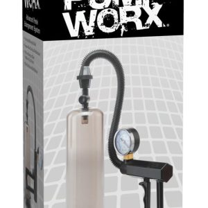 Pump Worx Power Pump - Penisvergrößerung Transparent/Schwarz