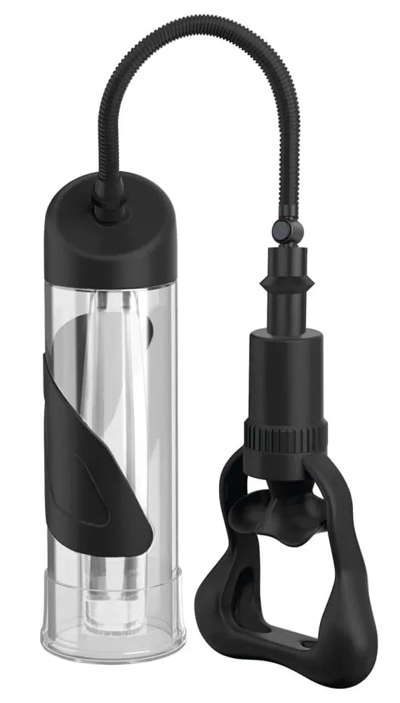 Pump Worx Blow-N'-Grow Penispumpe Transparent/Schwarz