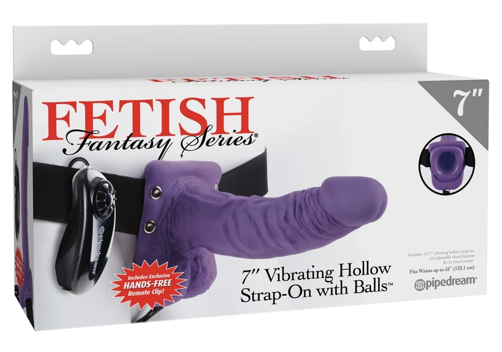 Fetish Fantasy Series Hohler Naturvibrator Lila/Schwarz