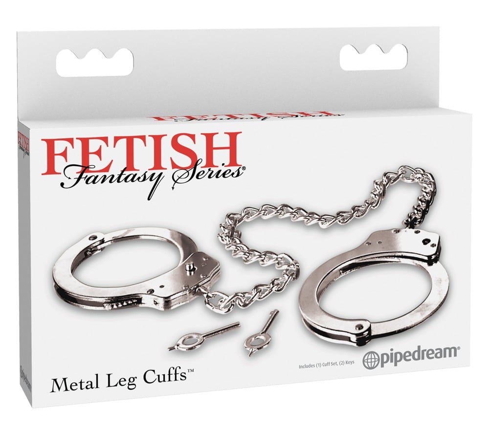 Fetish Fantasy Series Fußschellen - Metall, 45 cm Kette