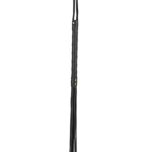 Fetish Fantasy Striemenpeitsche - Hochwertige Leder-Optik, sichere Halteschlaufe (63,5 cm)