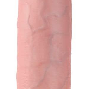 King Cock XXL Naturdildo mit Saugfuß und Strap-on-Kompatibilität Light