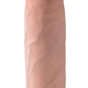 King Cock Naturdildo mit Saugfuß und Strap-on-Kompatibilität