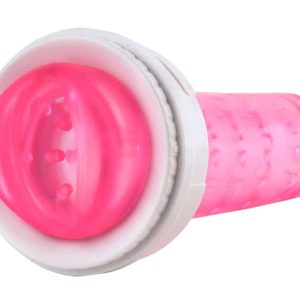 Pipedream Extreme Toyz - Rotierender Masturbator mit 7 Modi und Richtungswechsel Transparent/Pink/Weiß