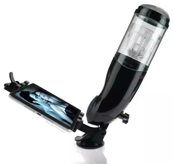 Pipedream Extreme Toyz - Mega-Bator Anus, automatischer Masturbator Schwarz/Transparent