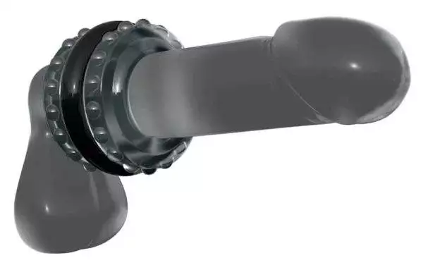 Sir Richard's Control - Doppelpack Penisringe, flexibel einsetzbar Transparent/Schwarz