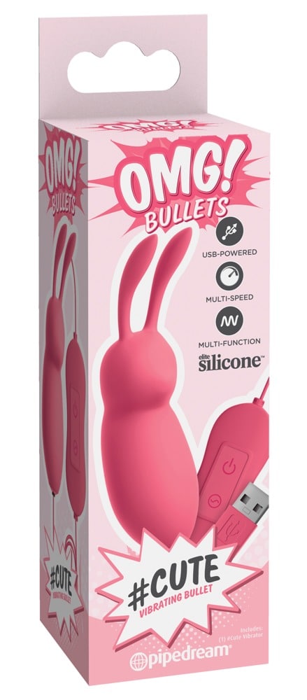 OMG! Vibrobullet - Flexibler Mini-Vibrator mit 20 Modi