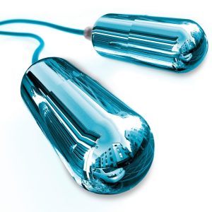 Classix Eichel-Sleeve Vibrator Blau/Transparent