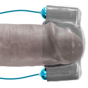 Classix Eichel-Sleeve Vibrator Blau/Transparent