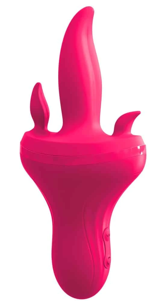 Threesome Triple Pleasure - Vibrator mit 3 Zungen