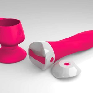 Threesome Vibrator mit Fernbedienung