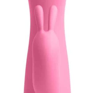 Threesome Rabbitvibrator - 10 Vibrationsmodi, abnehmbarer Saugfuß und Fernbedienung