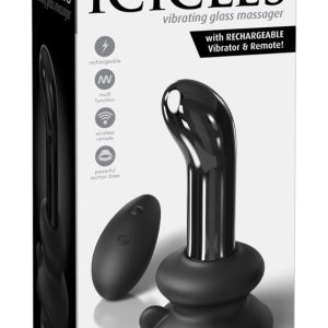 Icicles Glasvibrator mit Fernbedienung