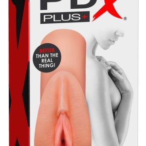 PDX Plus Vagina Masturbator - Intensive Stimulation, Griffig und Handlich