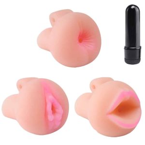 Pump Worx Vibro-Saug-Masturbator & Penis-Potenz-Pumpe Hautfarben hell/Schwarz