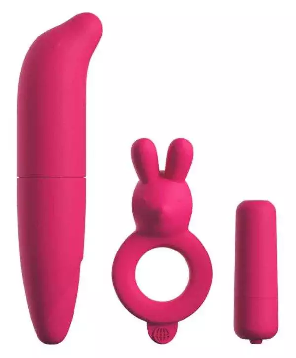 Classix Toy-Set: Vibrator, Penisring, Vibrobullet