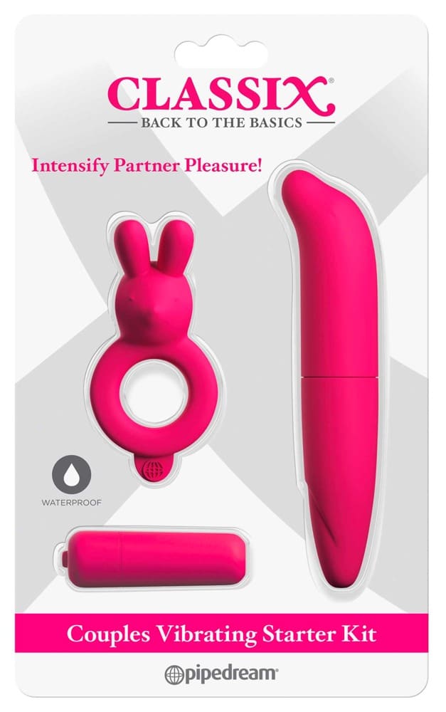 Classix Toy-Set: Vibrator, Penisring, Vibrobullet