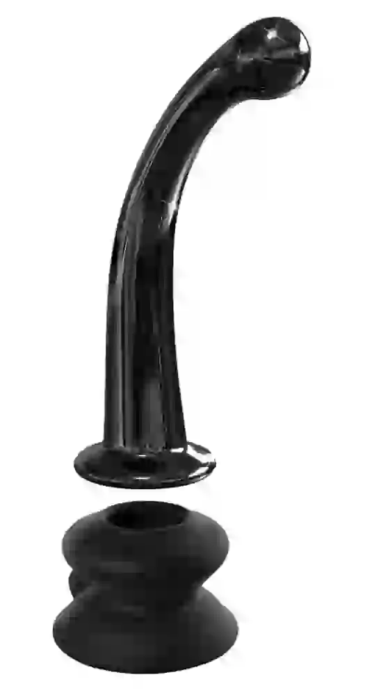 Icicles Glasdildo - Kurviges Design für G-/P-Punkt-Stimulation