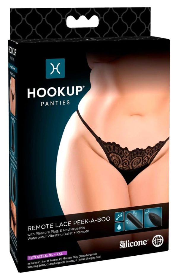 Remote Lace Peek-a-Boo XL-XXL