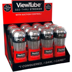 PDX Elite ViewTube - Transparenter Masturbator im Display