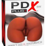 PDX Plus Perfect Ass XL - Torso-Masturbator mit prallem Po Brown