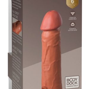 King Cock Elite 6" Dual Density Dildo Tan