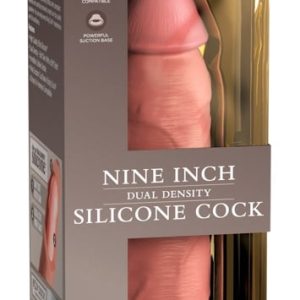 King Cock Elite - 9" Dual Density Dildo Light