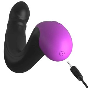 Anal Fantasy Elite - Hyper-Pulse P-Spot Massager: Perfekte Prostata-Stimulation Schwarz/Lila