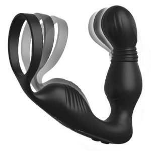 Anal Fantasy Elite Ass-Gasm Pro P-Spot Milker - Analvibrator mit Dammstimulator & Penisring