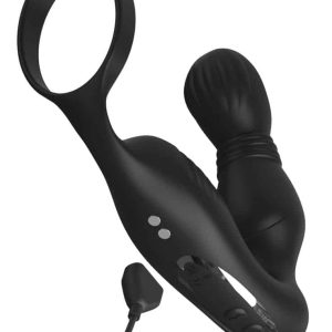 Anal Fantasy Elite Ass-Gasm Pro P-Spot Milker - Analvibrator mit Dammstimulator & Penisring