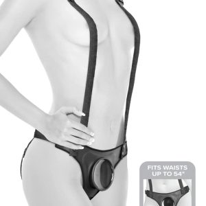 Body Dock Strap-On Suspenders - Komfortabler Umschnallgurt mit Silikon-Andockplatte