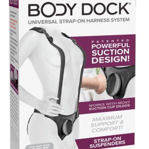 Body Dock Strap-On Suspenders - Komfortabler Umschnallgurt mit Silikon-Andockplatte